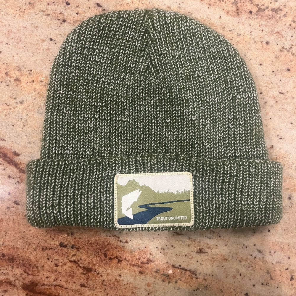 Trout unlimited knit hat